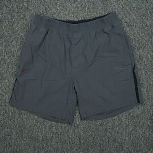 Rhone Shorts Mens‎ Medium Gray Linerless Zip Pocket Performance Chino